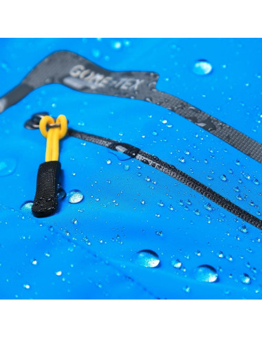 Chaqueta de lluvia impermeable mujer S8898W azul X-Large