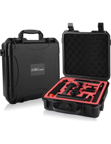 Estuche Duro Impermeable Drogear para Insta360 X5/X4 - Almacena 6 Baterías