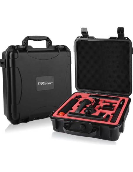 Estuche Duro Impermeable Drogear para Insta360 X5/X4 - Almacena 6 Baterías