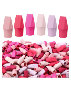 240 Gomas de Borrar para Lápiz Dunzoom Rosa - Accesorios Escolares