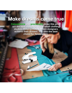 Máquina de Coser Portátil T-100 con Accesorios y Caja 2