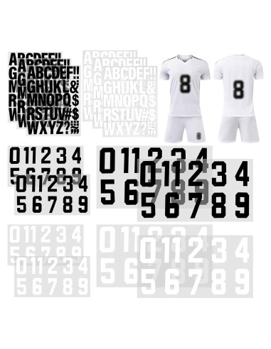 358 Piezas Letras y Números Termoadhesivos WAYASDCU