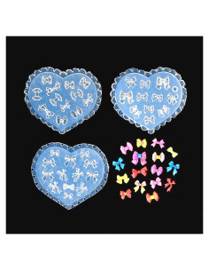 Juego de Moldes para Uñas CoolDIY - 3 Moldes Silicona 3D