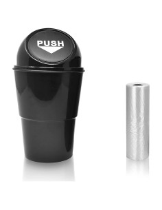 Basurero Mini Portátil EcoNour para Coche con Tapa 17.3x9.7cm