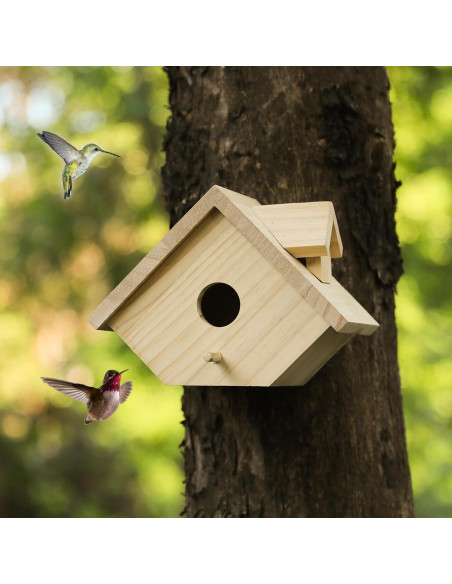 Casa para Aves de Madera YY-1 para Exterior 21x13x16 cm