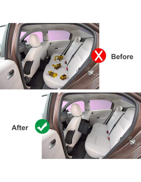 Bolsa de Basura para Auto Boao Plegable Resistente al Agua 20x15cm