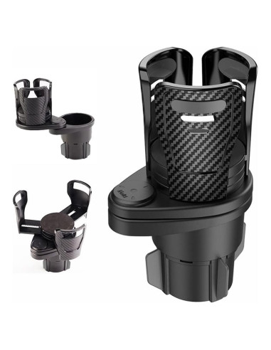 Soporte para Tazas de Coche Banseko BJ-2088 Ajustable Negro