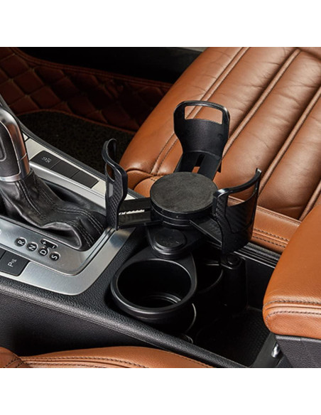 Soporte para Tazas de Coche Banseko BJ-2088 Ajustable Negro Soporte para Tazas de Coche Banseko BJ-2088 Ajustable Negro