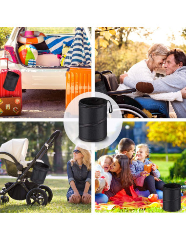 Bolsa de Basura para Auto Boao Plegable Resistente al Agua 20x15cm