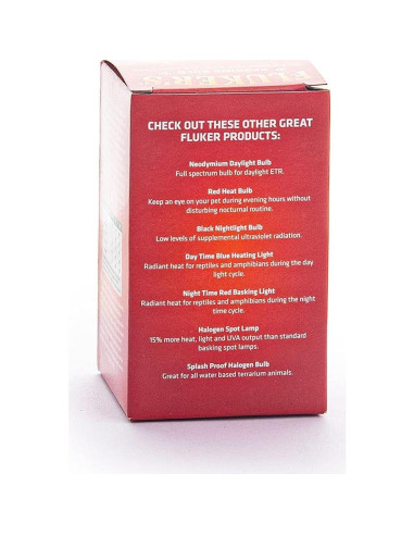 Bombilla Incandescente Repta-Sun Fluker 40W para Reptiles