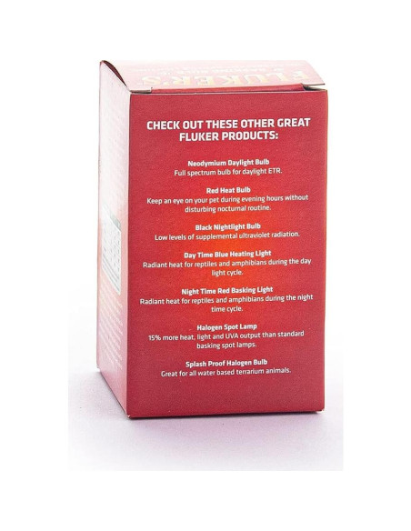 Bombilla Incandescente Repta-Sun Fluker 40W para Reptiles