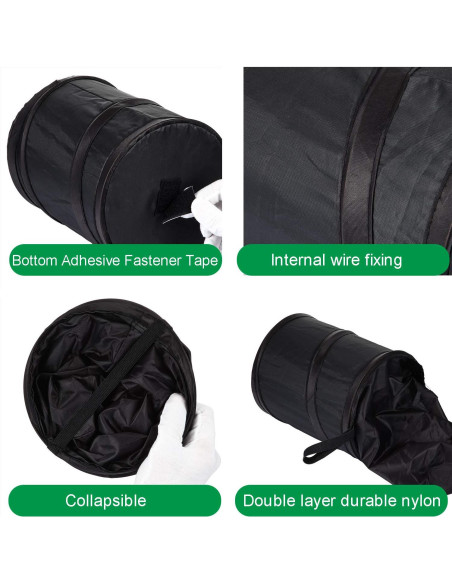 Bolsa de Basura para Auto Boao Plegable Resistente al Agua 20x15cm