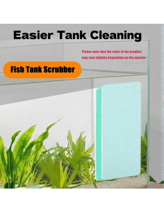 Paquete de 3 herramientas de limpieza para acuarios Zoewan 2