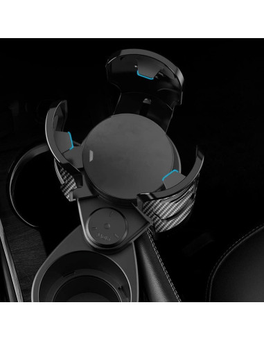 Soporte para Tazas de Coche Banseko BJ-2088 Ajustable Negro