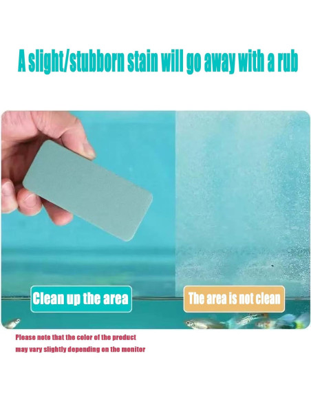 Paquete de 3 herramientas de limpieza para acuarios Zoewan