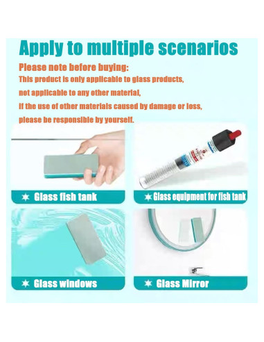 Paquete de 3 herramientas de limpieza para acuarios Zoewan