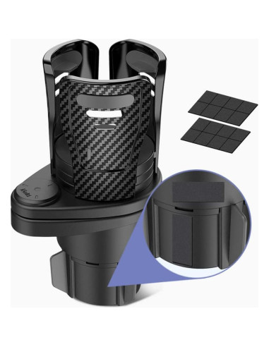 Soporte para Tazas de Coche Banseko BJ-2088 Ajustable Negro