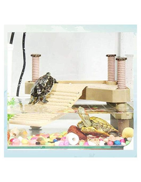 Plataforma Flotante para Tortugas Aramox 21 x 18.5 x 15 cm