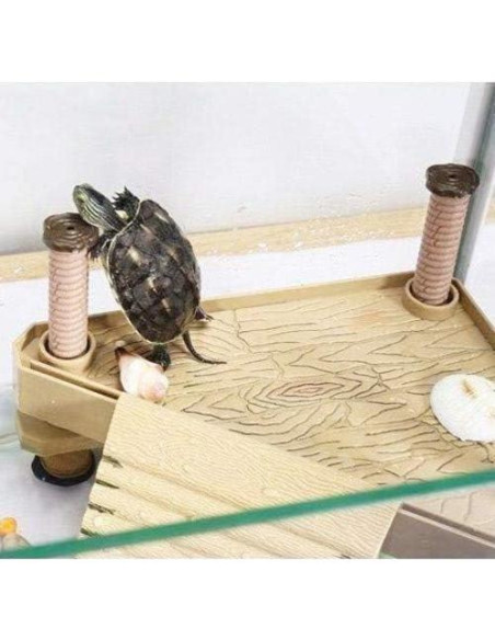 Plataforma Flotante para Tortugas Aramox 21 x 18.5 x 15 cm