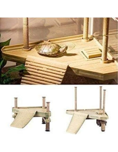 Plataforma Flotante para Tortugas Aramox 21 x 18.5 x 15 cm
