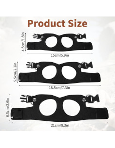 Conjunto de Arnés y Correa Ajustable para Reptiles xieketn 2