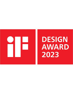 Basurero de Escritorio EKO Mini 12x12 cm Azul Tapa Basculante 2