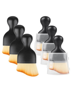 6 Cepillos de Limpieza Interior para Automóvil HexinYigjly