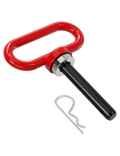 Pasador de Remolque Magnético Nilight 1/2" Rojo 680kg