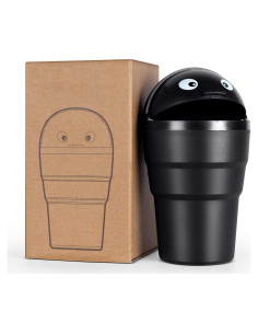 Papelera Mini TRASGO para Coche y Oficina 520ml Compacta