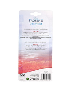 Juego de Cubiertos Infantiles Disney Frozen II - 3 Piezas 2