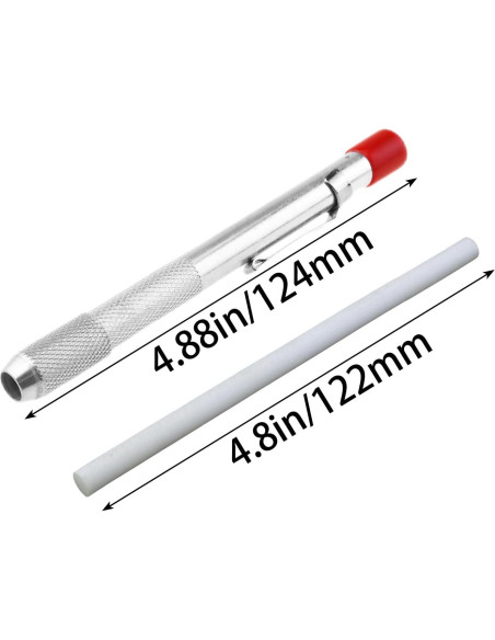 Lápiz de Piedra de Jabón MEETOOT con 3 Recargas - 24.99 cm