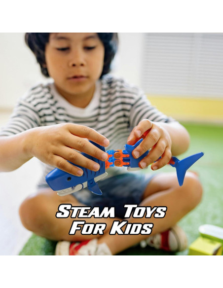 Combo Criaturas Klixx Oceánicas - Tiburón y Cangrejo, Juguetes Fidget