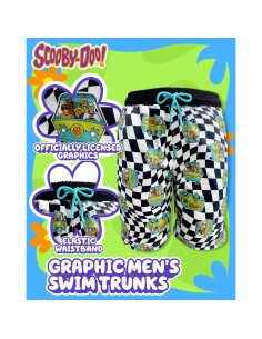 Pantalones de Baño Hombre COCO BRANDS Scooby-Doo Verde 20.32 cm 2