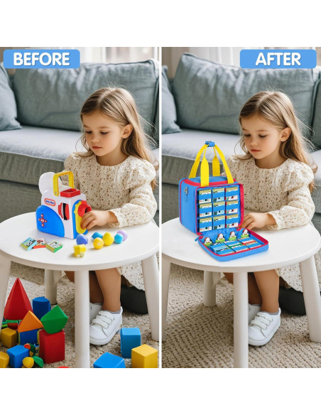 Funda de Almacenamiento Little Tikes para Cuentos Azul