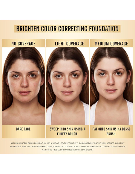 Base Horneada KIMUSE - Polvo Corrector Color Natural 6g