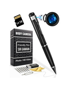 Cámara de Cuerpo SIRGAWAIN Platinum PRO 64GB Full HD 1080p