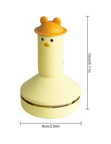 Aspiradora Portátil de Mano MSUIINT Rosa 13x9 cm Inalámbrica