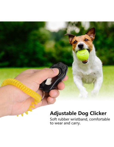 Clicker de Entrenamiento para Mascotas AYNEFY - Volumen Ajustable