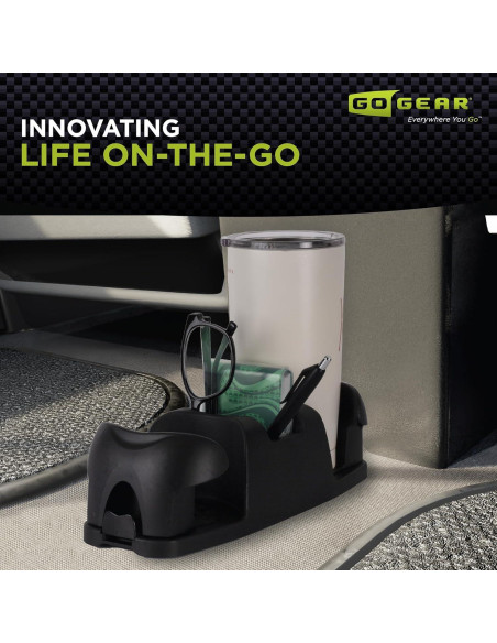 Soporte para vasos Go Gear TWIN CUPHOLDER Negro 28x10 cm Soporte para vasos Go Gear TWIN CUPHOLDER Negro 28x10 cm