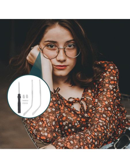 Brazos de Reemplazo Universales Beaupretty para Gafas Transparentes