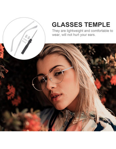 Brazos de Reemplazo Universales Beaupretty para Gafas Transparentes