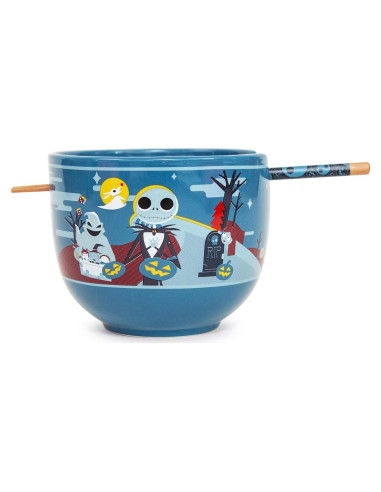 Juego de Vajilla Cerámica Disney Jack Skellington 20 oz