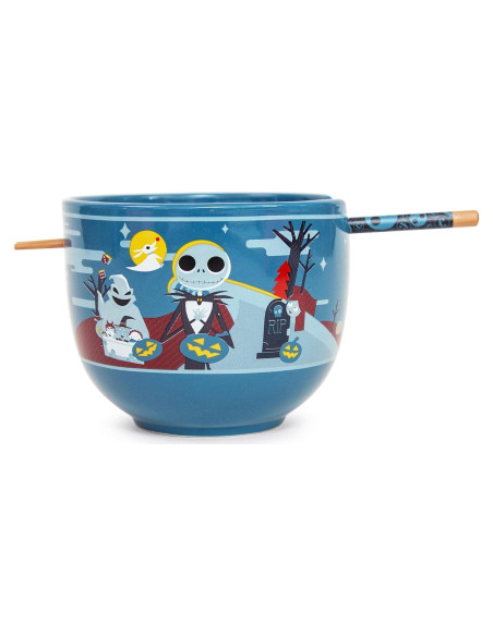 Juego de Vajilla Cerámica Disney Jack Skellington 20 oz
