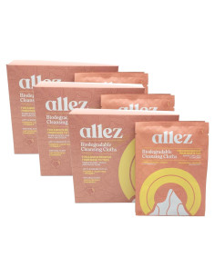 Toallitas de Limpieza Biodegradables Allez Outdoor - 20 Unidades