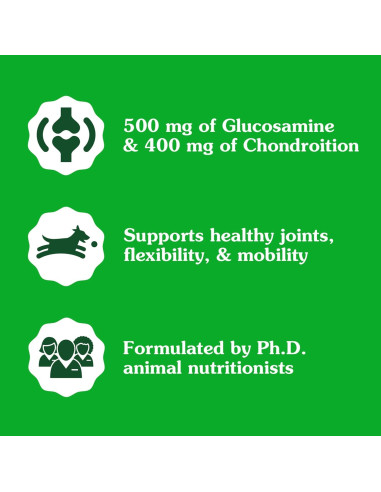 Suplementos Greenies para Caderas y Articulaciones 30 Unidades