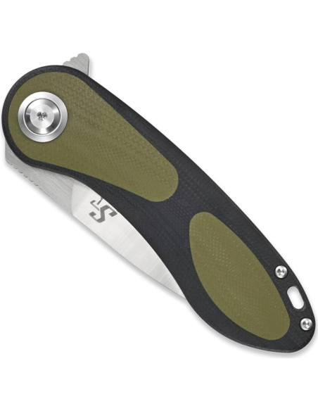 Cuchillo Plegable Sitivien ST139 Acero Sandvik 14C28N 19cm