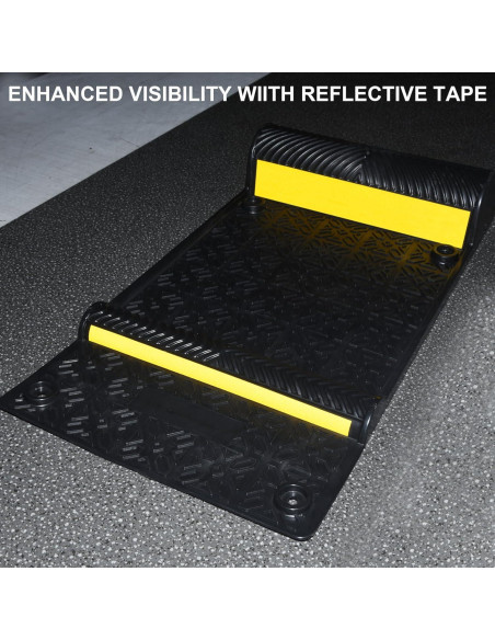 Mat de Guía de Estacionamiento OrangeStar 4 Pack 53 cm Antideslizante