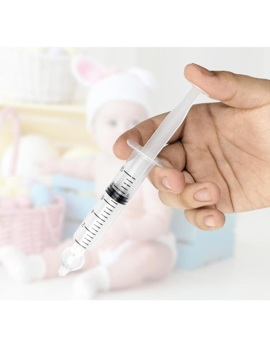 Aspiradores Nasales para Bebés Yeetandoo - Paquete de 2, 10ml