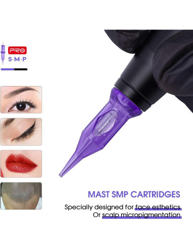 Kit de Tatuaje Profesional Mast Tour con Batería y 20 Agujas