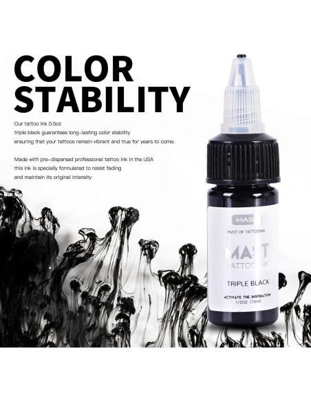 Kit de Tatuaje Profesional Mast Tour con Batería y 20 Agujas